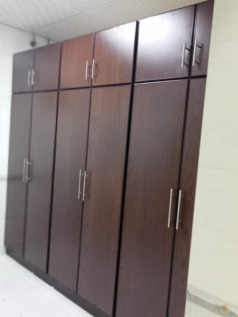 Bedroom cabinets made with plywood