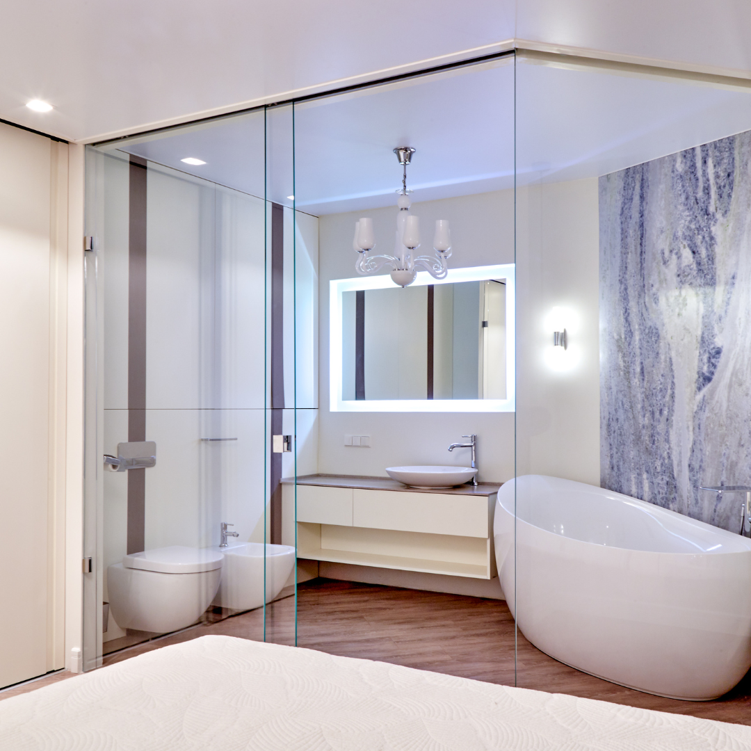 Premium Custom Shower Glass With Sliding Door