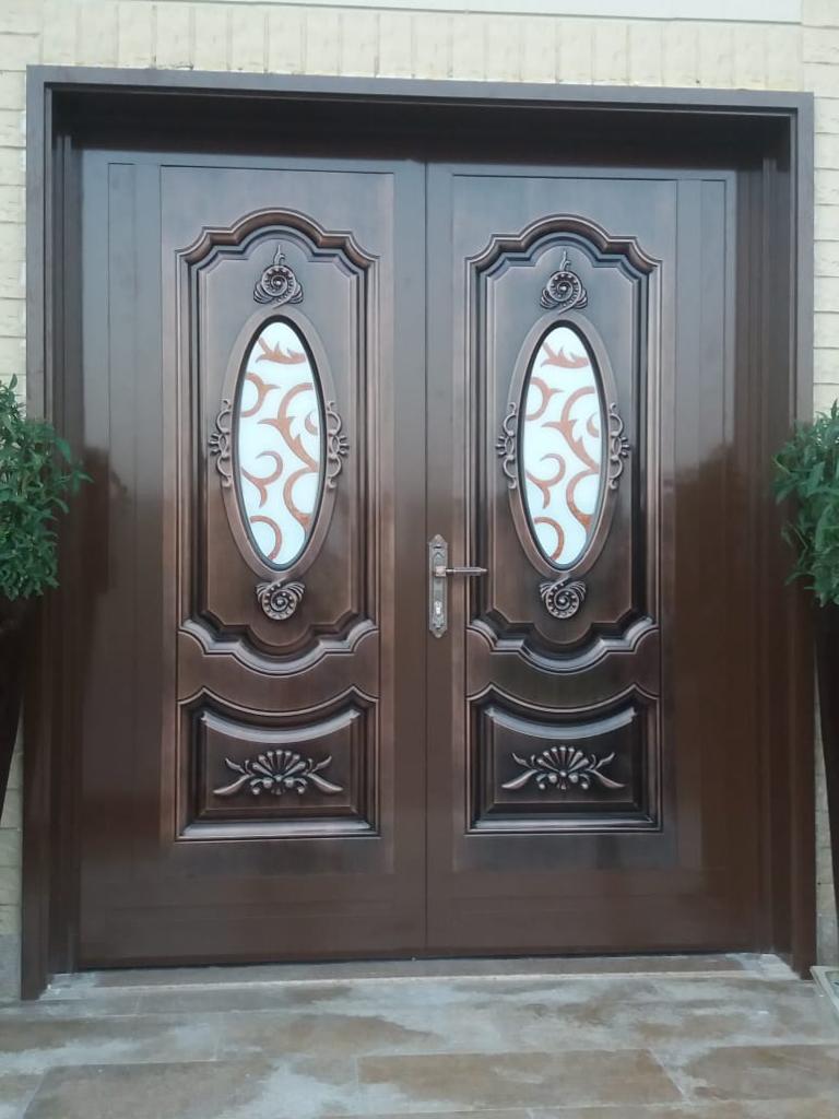 House main door wooden work 